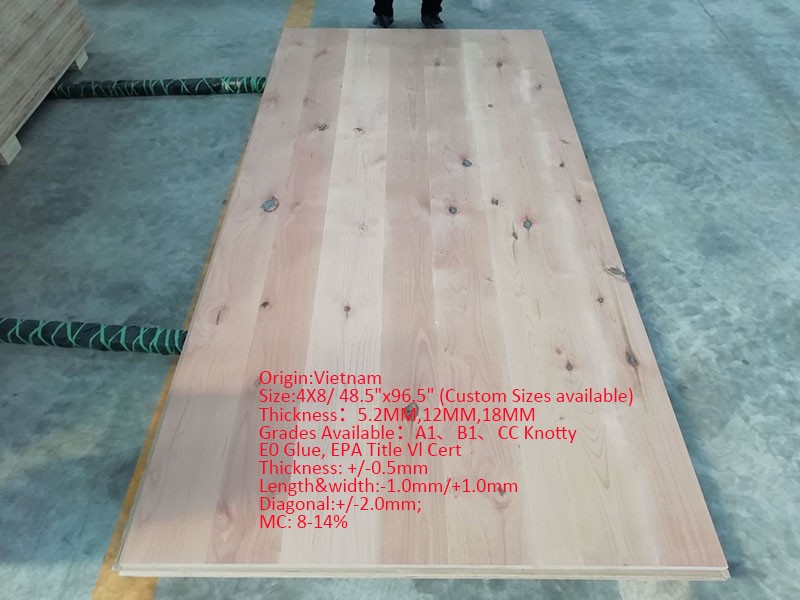 Vietnam Alder plywood